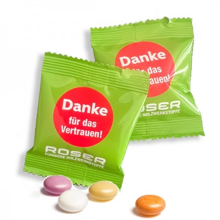 Werbebeutel mit Original Mentos