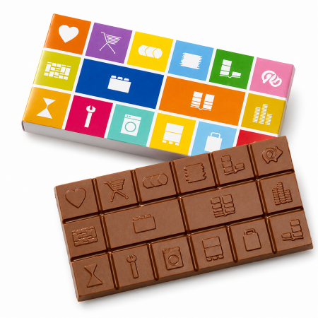 Individuelle Schokoladentafel