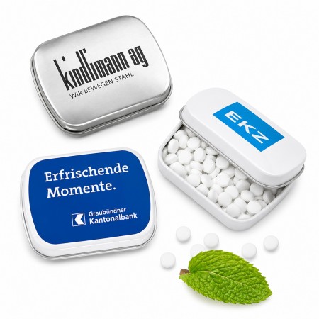 Kleine Pfefferminze Dose