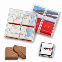 Firmengeschenk mit 4 gefüllten Napolitains à 20 g