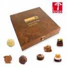 Pralinébox aus Holz