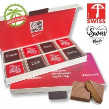 Kundengeschenk mit Schokolade