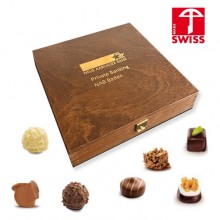 Pralinébox aus Holz