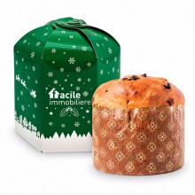 Panettone mit Logo als Werbegeschenk