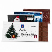 Schokoladenkalender mit Logo