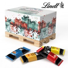 Palette mit Schokolade