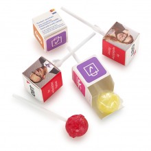 Lolly mit eigenem Logo