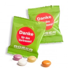 Werbebeutel mit Original Mentos