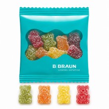 Gummibärchen mit Logo