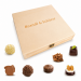 15er Pralinébox aus Holz