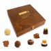 Pralinébox aus Holz