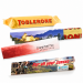 Toblerone-Werbegeschenke mit individuell bedruckten Schubern für verschiedene Kunden